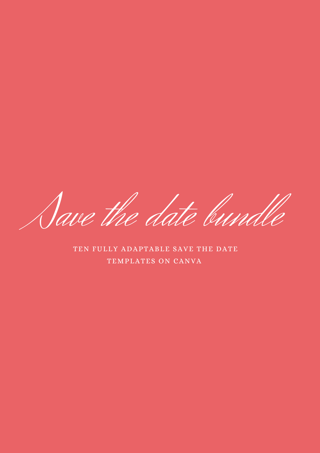 Save the date bundle