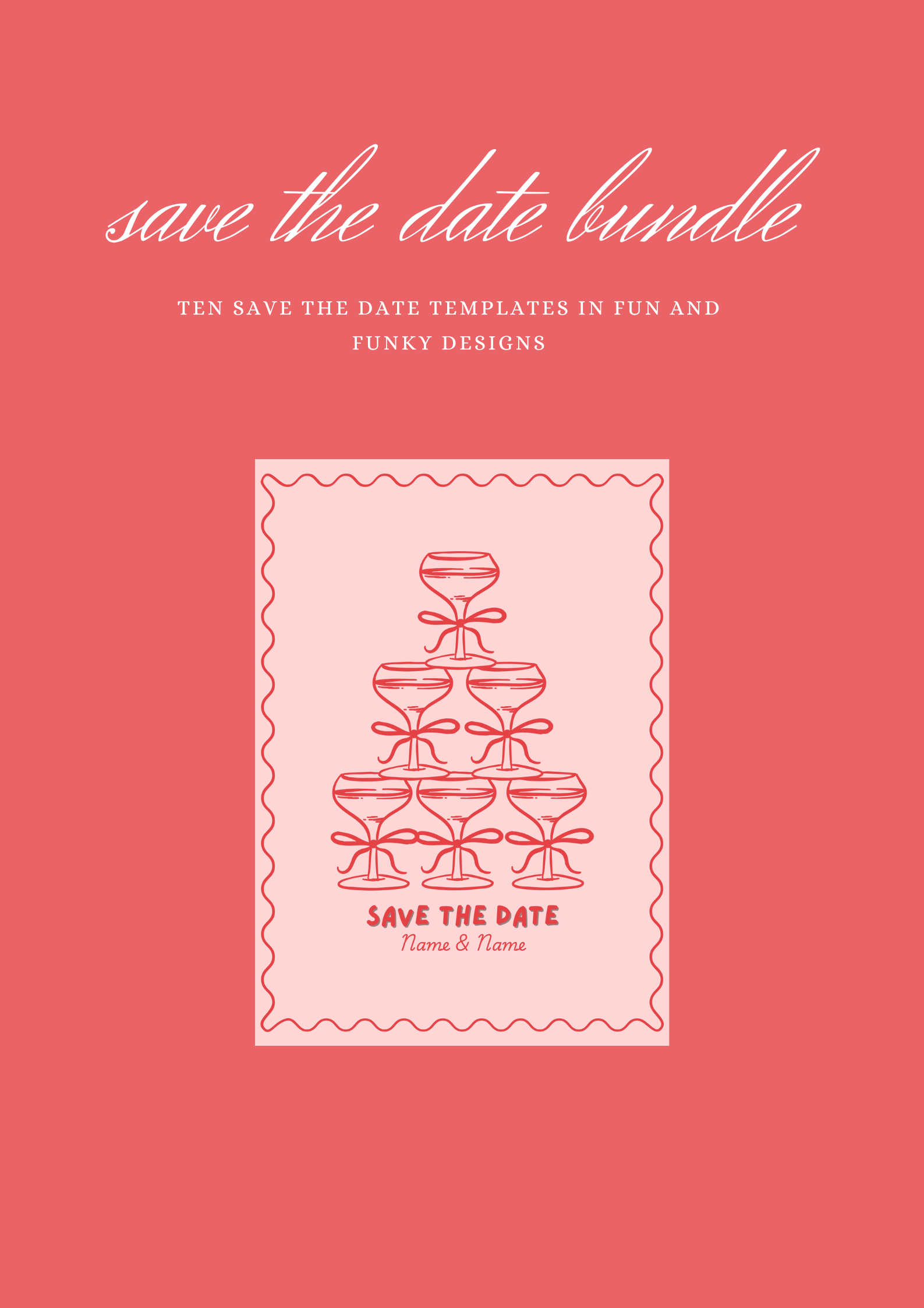 Save the date bundle